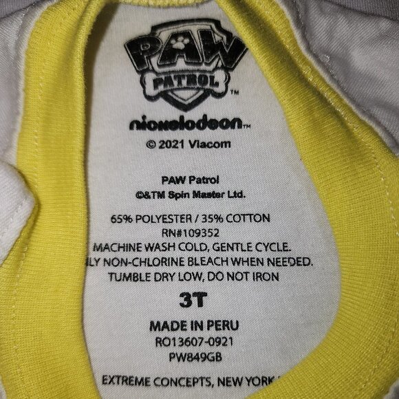 Paw Patrol Shirt 3T - Picture 2 of 2